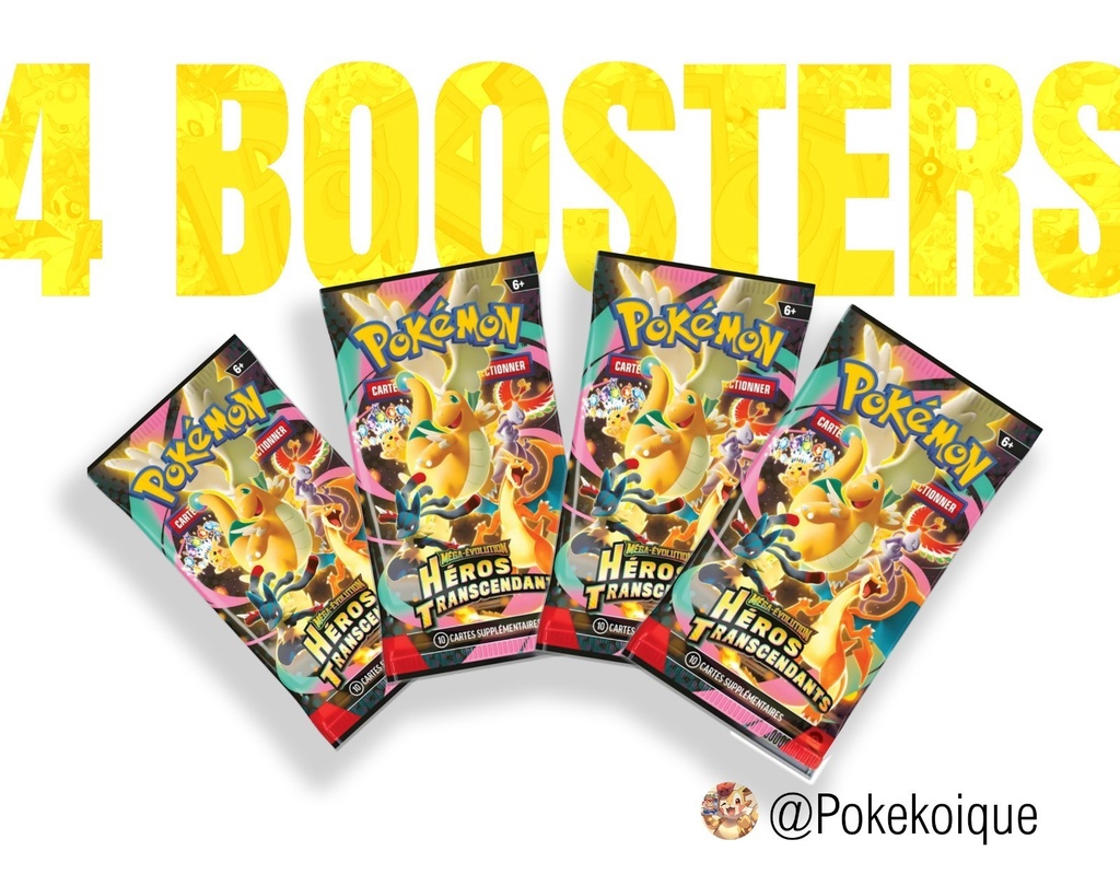 Pokemon Mega Kingflame Me2.5 Transcendent Heroes Box Set (fr) - New Sealed