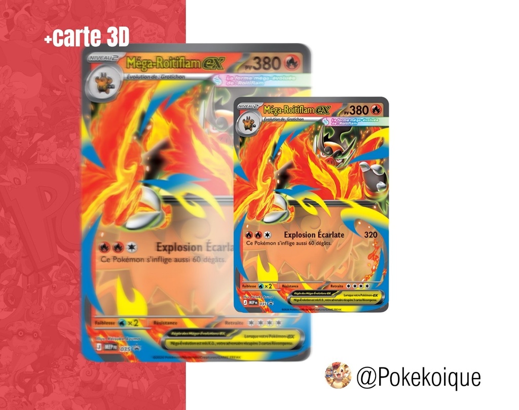 Pokemon Mega Kingflame Me2.5 Transcendent Heroes Box Set (fr) - New Sealed