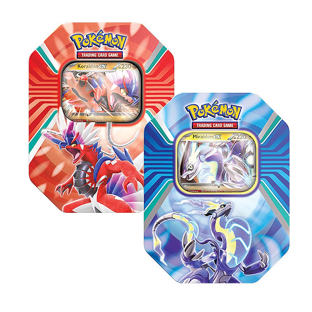 Pokemon TCG: Paldea Legends Tin (Koraidon / Miraidon)