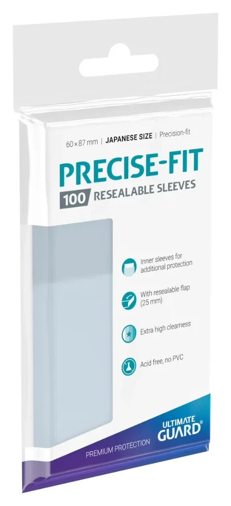 Ultimate Guard - Precise Fit Resealable Sleeves - Japanese
