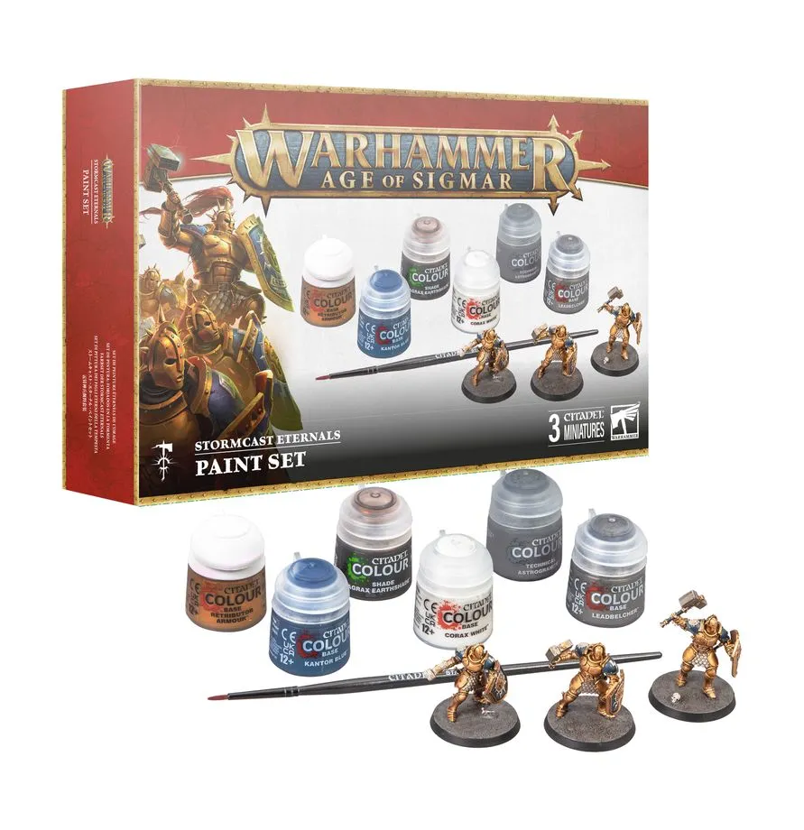 [60-10] Warhammer AoS - Set de peinture Éternels de l'Orage