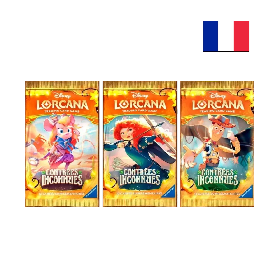 Disney Lorcana - Chapitre 12 Contrées Inconnues - Booster