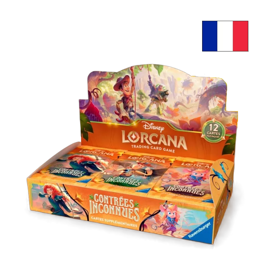 Disney Lorcana - Chaptitre 12 Contrée Inconnues - Display
