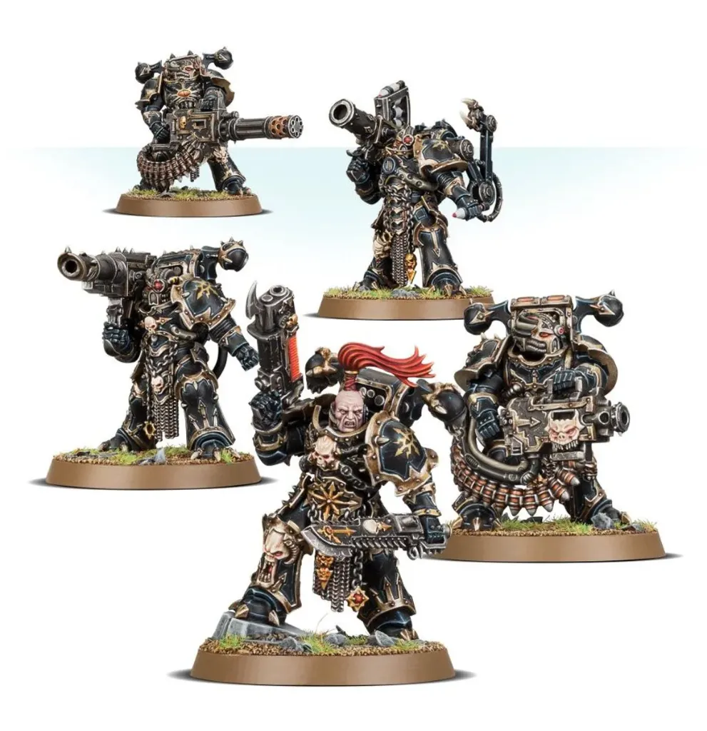 [43-61] Warhammer 40K - Chaos Space Marines - Havocs