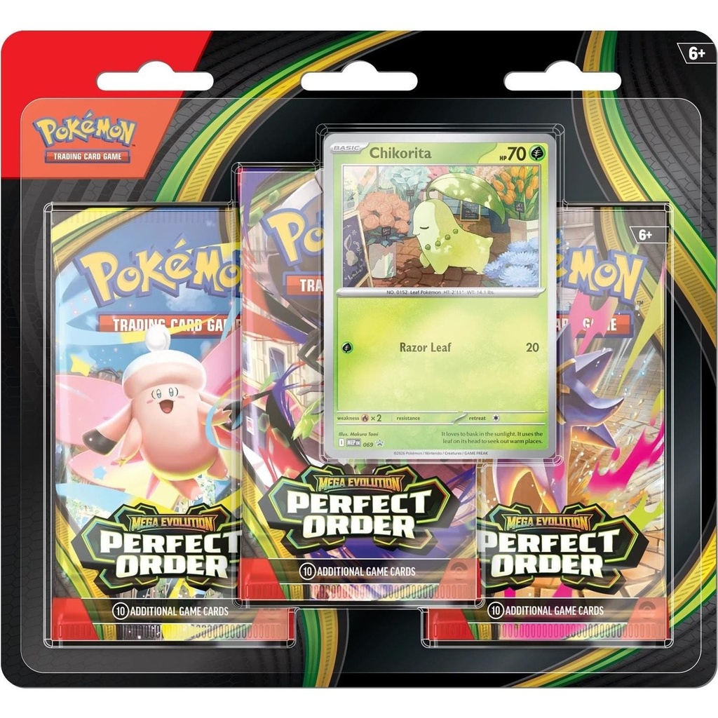 Pokémon - ME03 3-Pack Blister EN