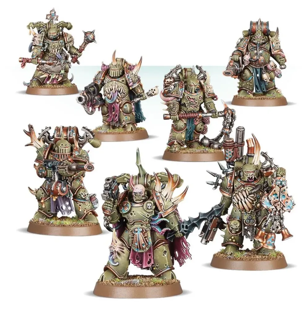 [43-55] Warhammer 40K - Death Guard - Marines de la Peste