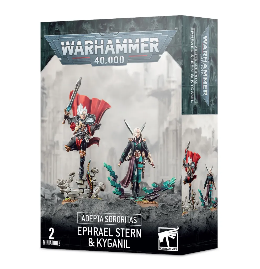 [40-50] Warhammer 40K - Adepta Sororitas - Ephrael Stern & Kyganil