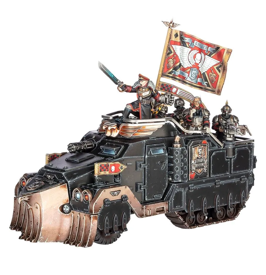 [47-58] Warhammer 40K - Astra Militarum - Commissaire Graves