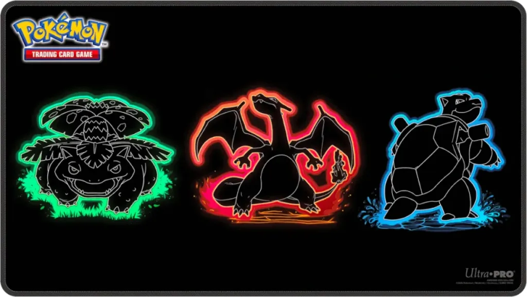 Pokémon - Ultra Pro - Legendary Neon Kanto Foil Playmat