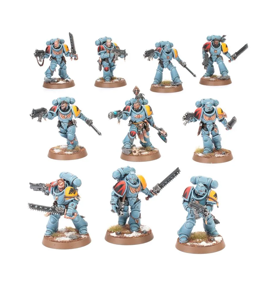 [53-21] Warhammer 40K - Space Wolves - Chasseurs Gris