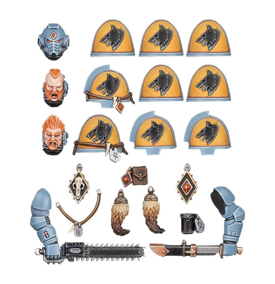 Warhammer 40K - Space Wolves - Améliorations Primaris