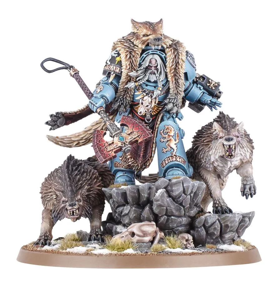 [53-28] Warhammer 40K - Space Wolves - Logan Grimnar