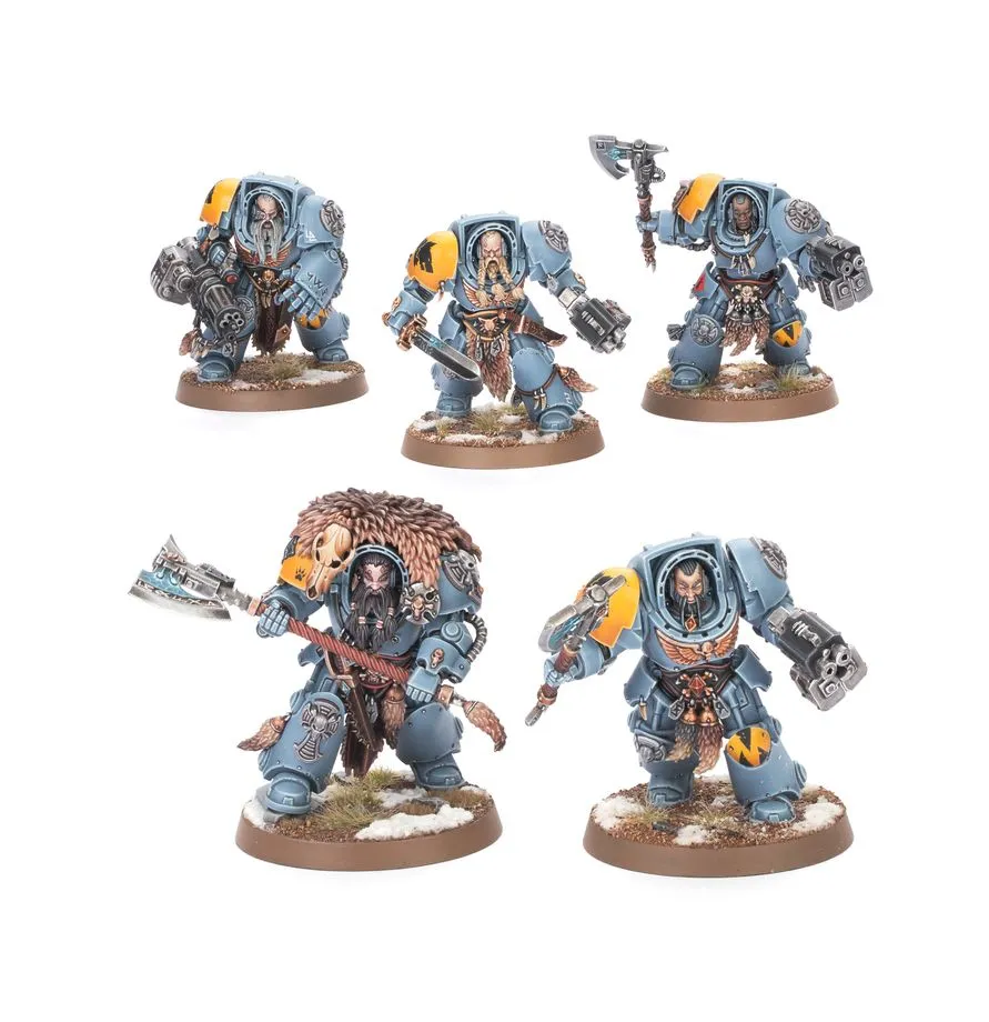 Warhammer 40K - Space Wolves - Terminators Gardes Loups
