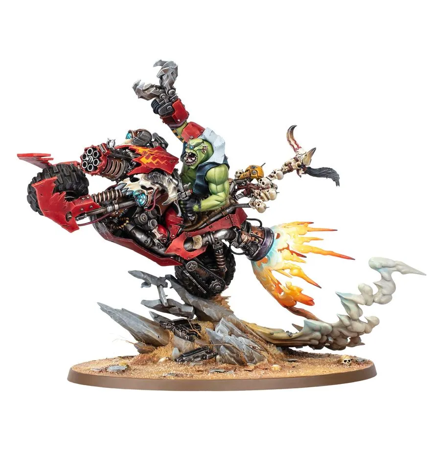 [50-72] Warhammer 40K - Orks - Wazzdakka Gutsmek