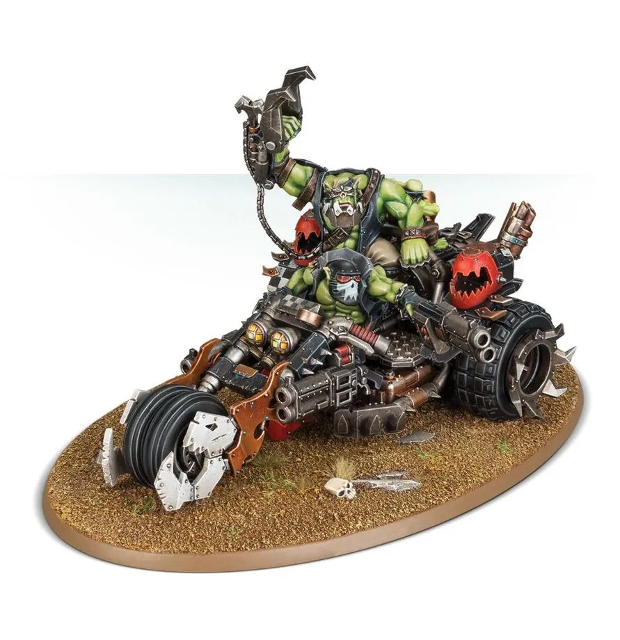 [50-38] Warhammer 40K - Orks - Deffkilla Wartrike