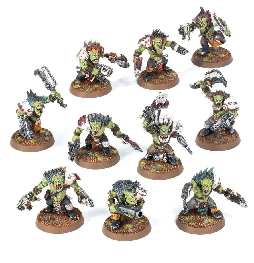 [50-51] Warhammer 40K - Orks - Boyz Alpagueurs