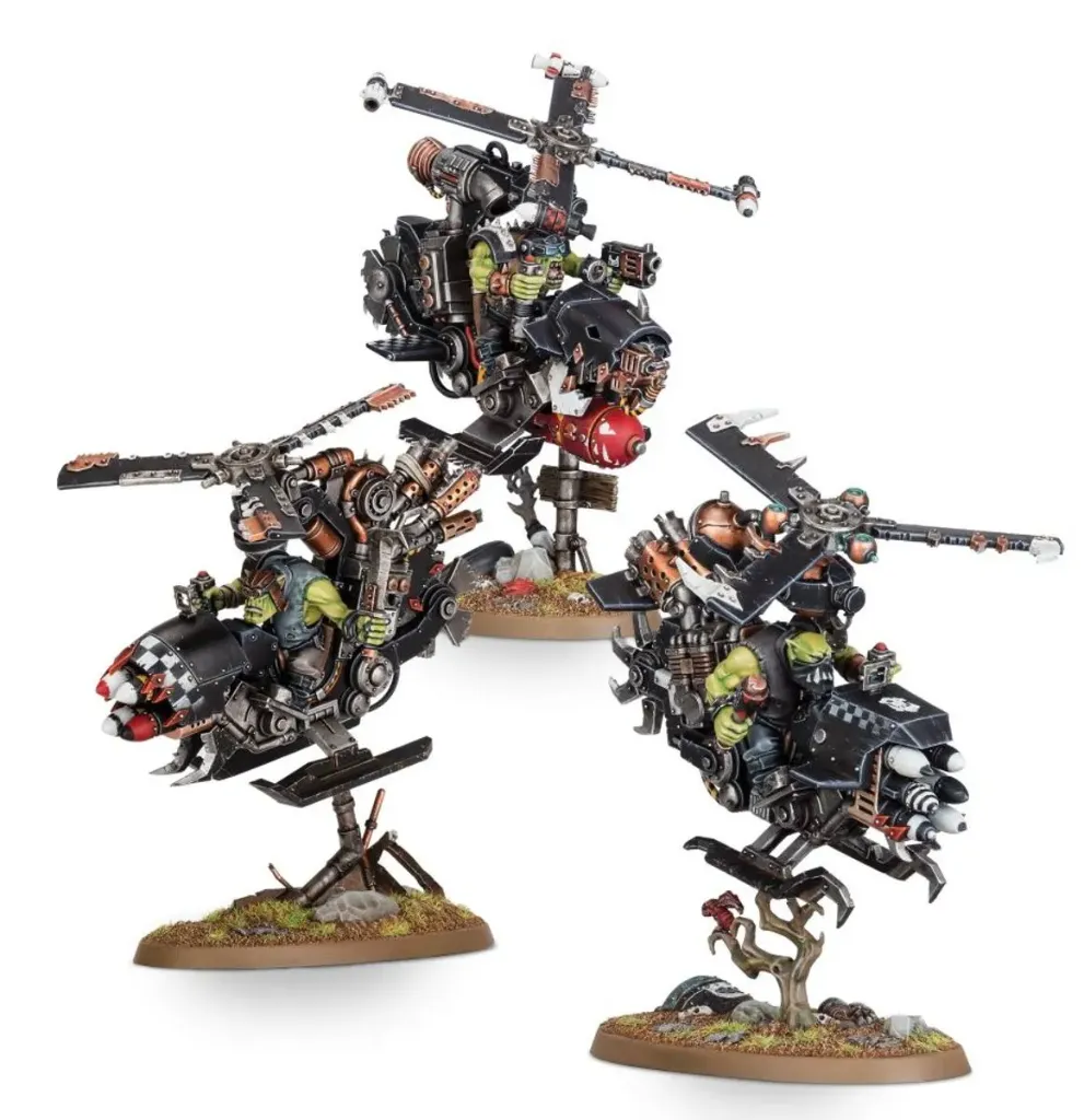 [50-58] Warhammer 40K - Orks - Kopters d'la Mort