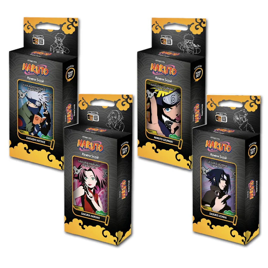 [Précommande] Naruto Mythos - Konoha Shido 2ème édition - Team Set (Naruto)