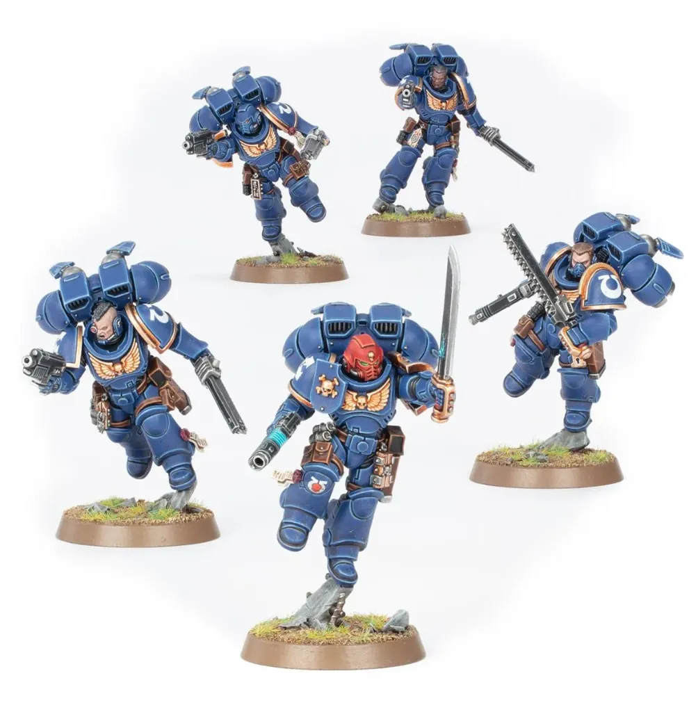 Warhammer 40K - Space Marines - Intercessors d'Assaut à Réacteurs Dorsaux