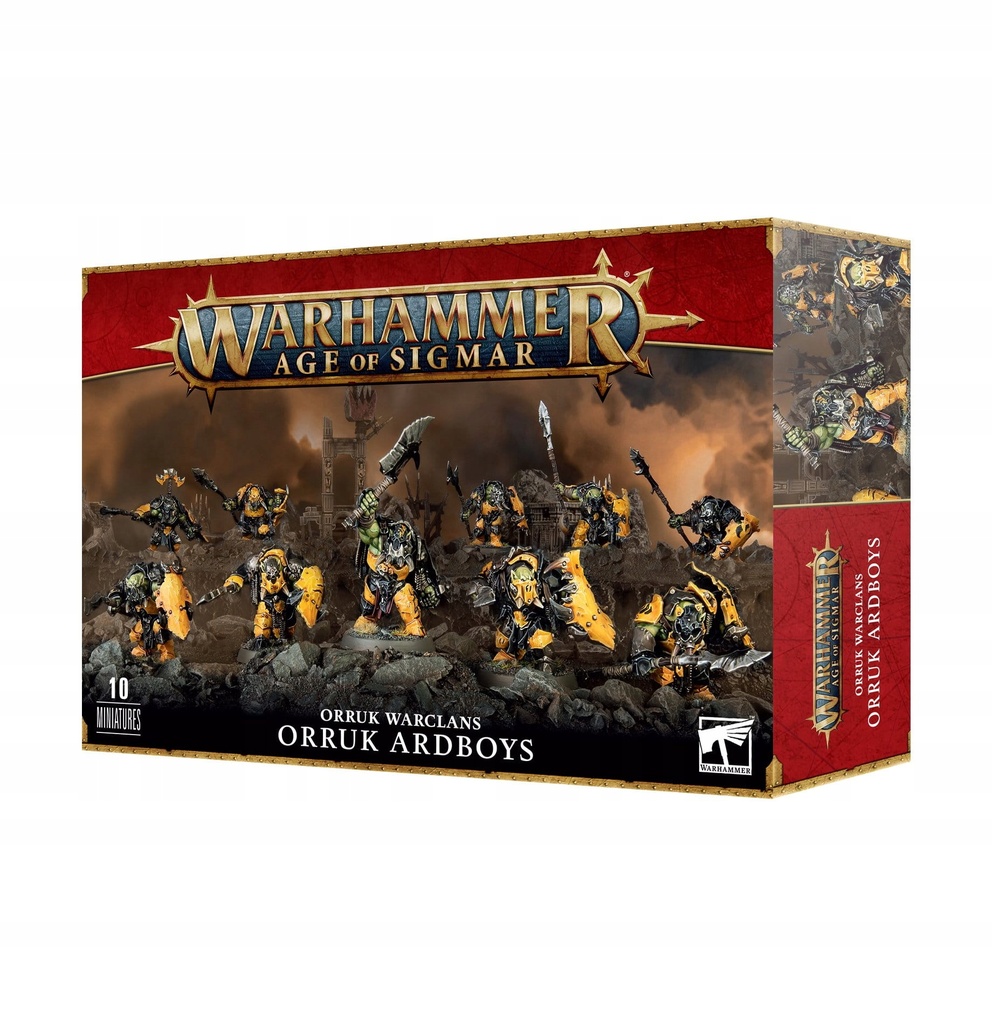Games Workshop - Age of Sigmar - Orruk Warclans - Orruk Ardboyz