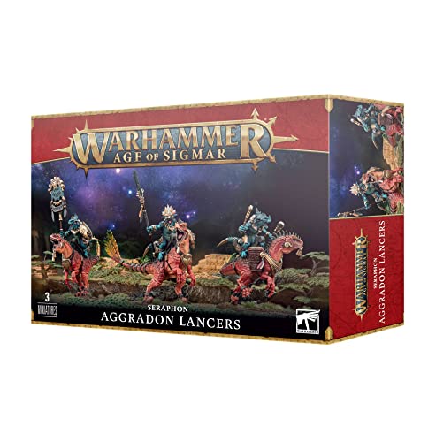 Warhammer AoS - Seraphon - Aggradon Lancers