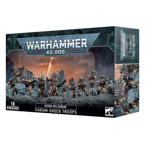 Warhammer 40K - Astra Militarum - Cadian Shock Troops
