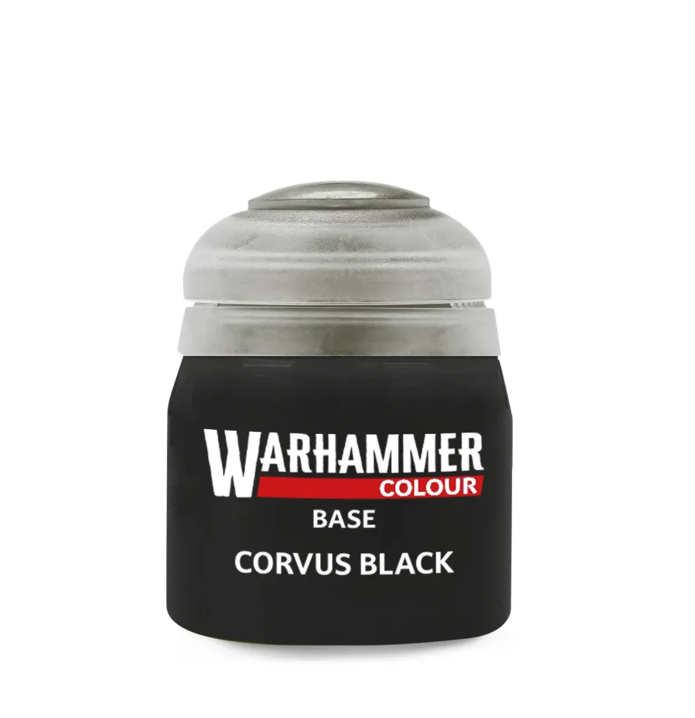 Warhammer Color - Base - Corvus Black