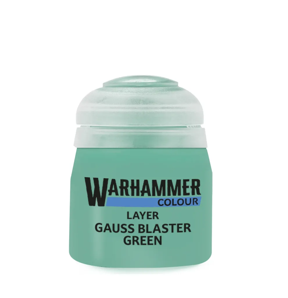 Warhammer Color - Layer - Gauss Blaster Green