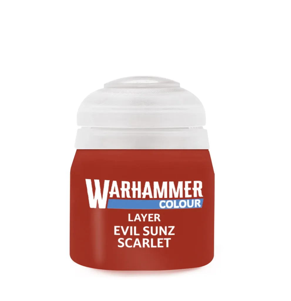 Warhammer Color - Layer - Evil Sunz Scarlet