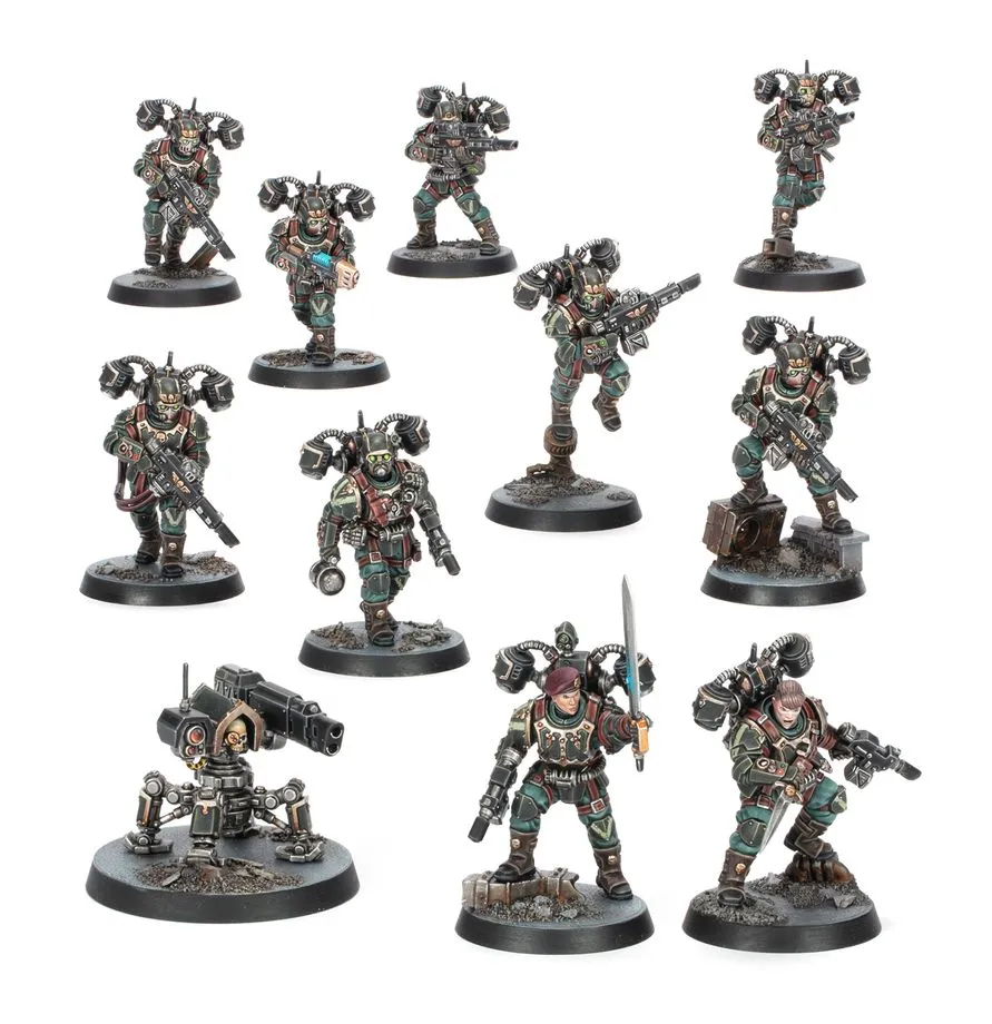 Warhammer 40K - Kill Team - Astra Militarum - Tempestus Aquilons
