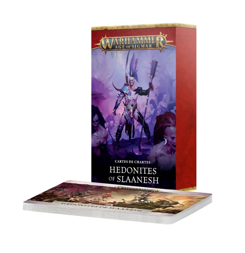 Warhammer AoS - Hedonites of Slaanesh - Cartes (Français)