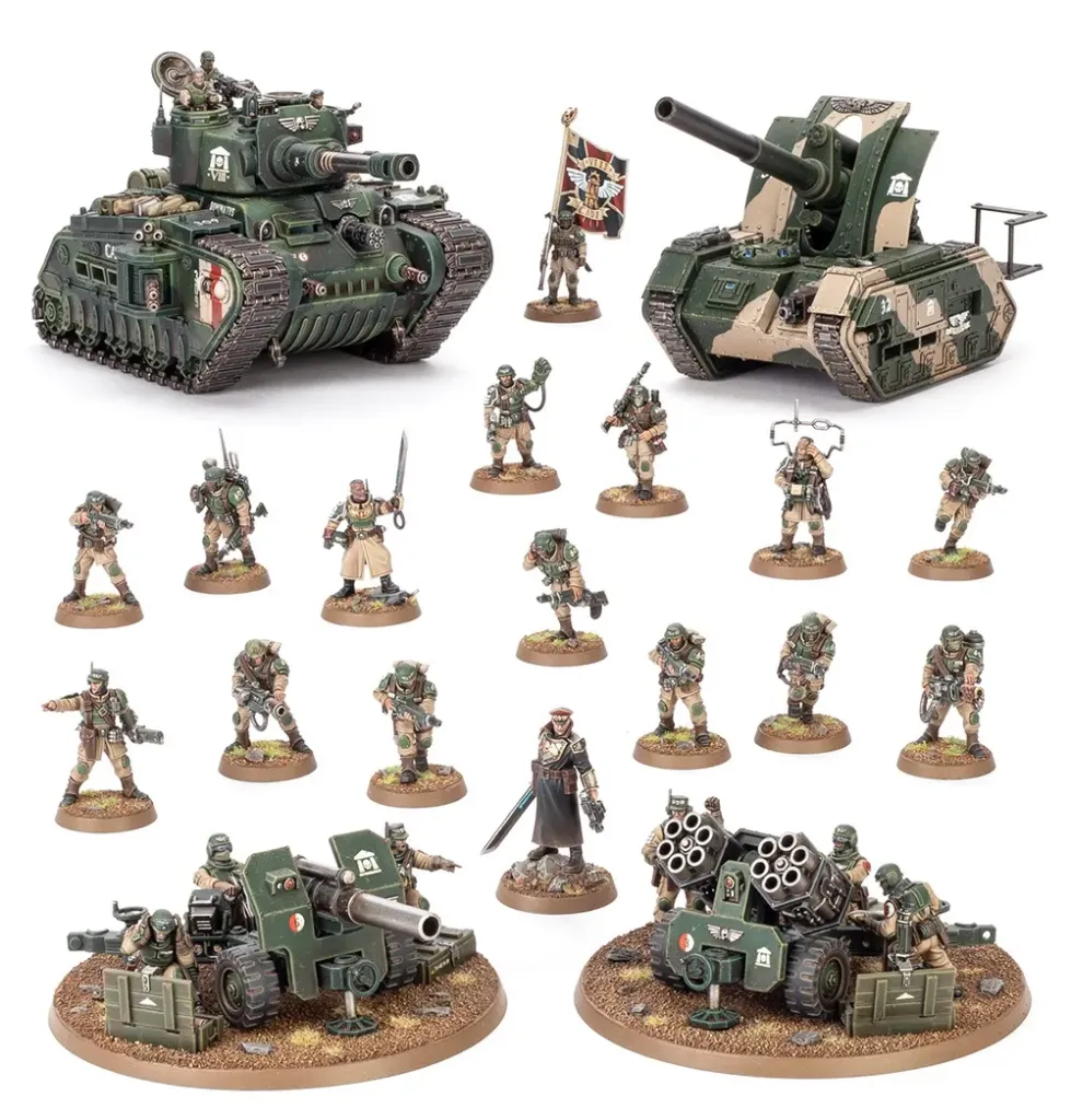 Warhammer 40K - Astra Militarum - Peleton