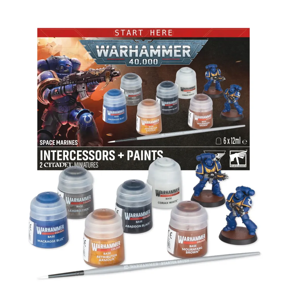 [60-11] Warhammer 40K - Intercessors + Peintures