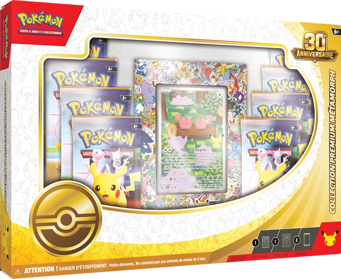 Pokémon - 30th Celebration - Métamorph Premium Collection (Français)