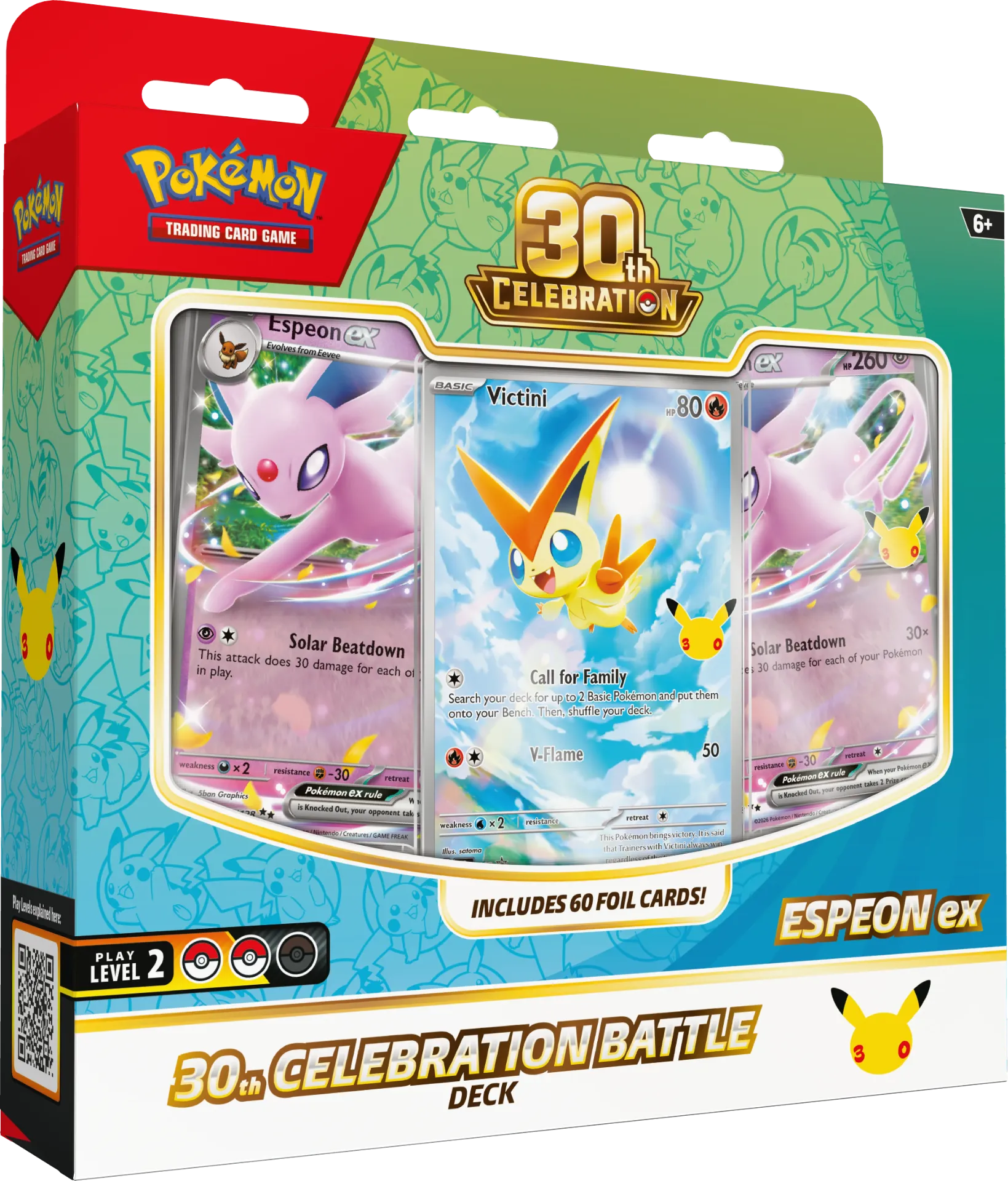 Pokémon - 30th Anniversary - Battle Deck Mentali