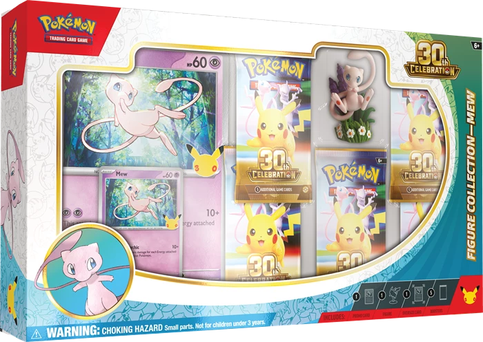 Pokémon - 30th Celebration - Mew Figurine Collection (Français)