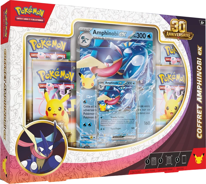 Pokémon - 30th Celebration - Coffret Amphinobi ex