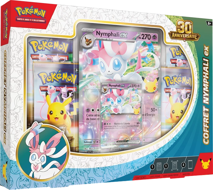 Pokémon - 30th Celebration - Coffret Nymphali ex