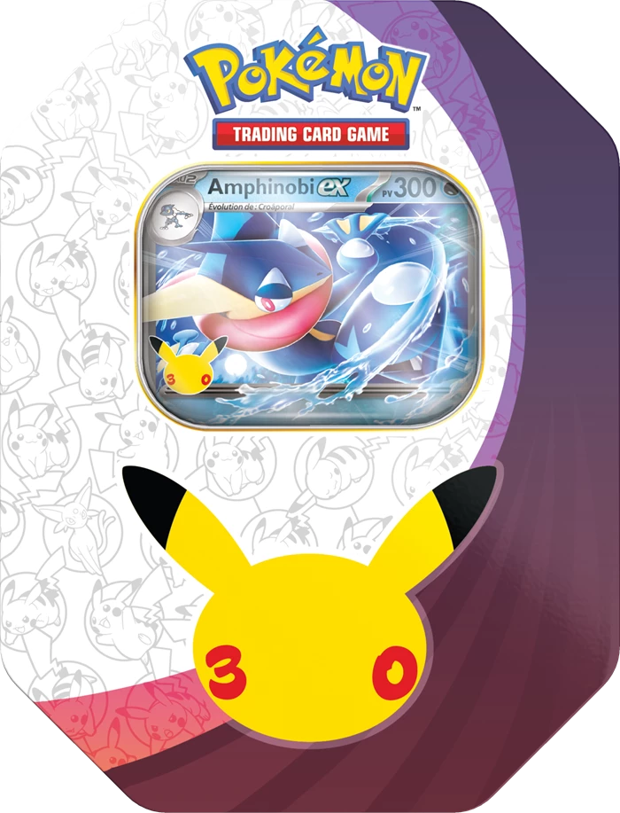 Pokémon - 30th Celebration - ex Tin (Français, Amphinobi)