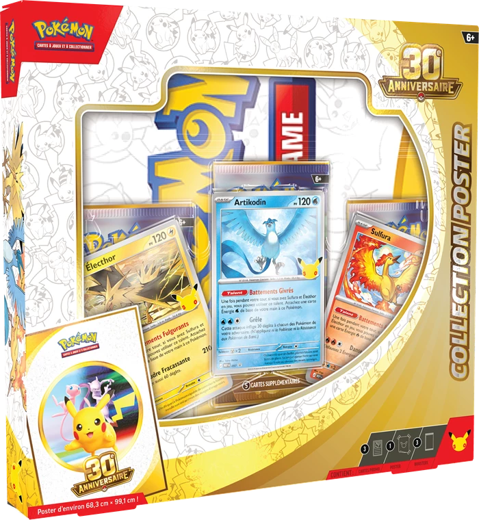 Pokémon - 30th Celebration - Poster Collection (Français)