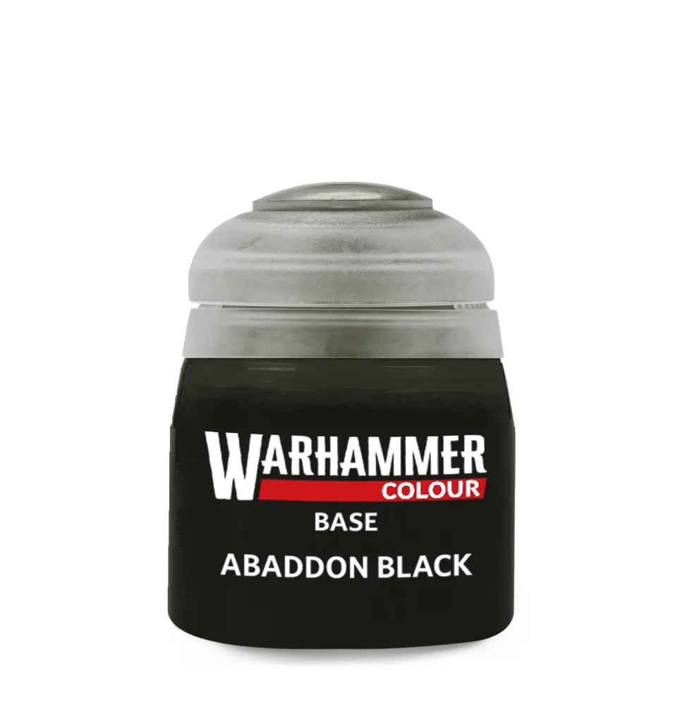 Warhammer Color - Base - Abaddon Black