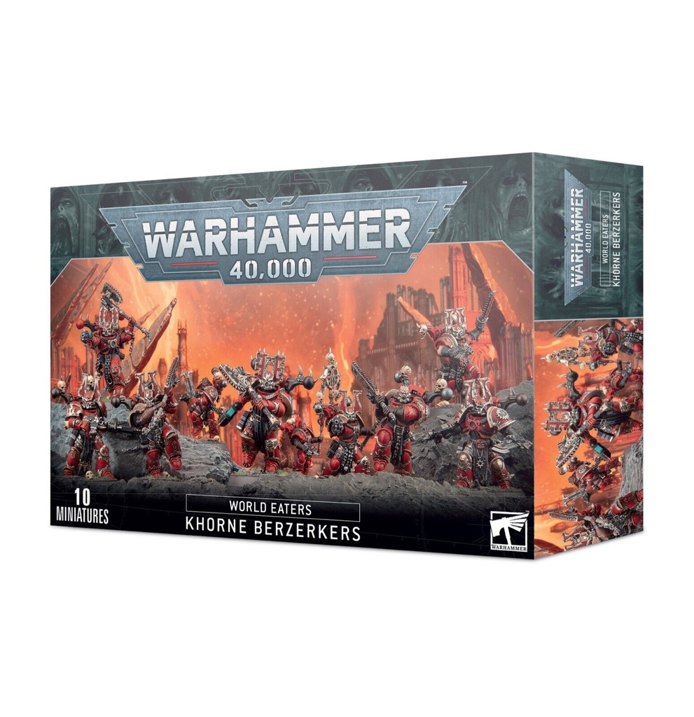 Warhammer 40K - World Eaters - Khorne Berserkers