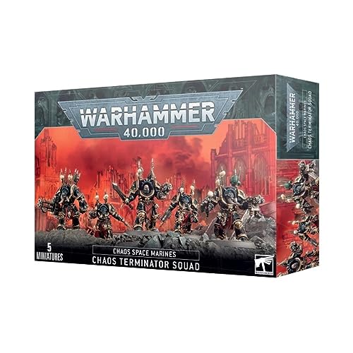Warhammer 40K - Chaos Space Marines - Chaos Terminator Squad